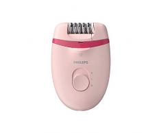 Philips BRP531/00 Epilierer-Set Satinelle Essential Compact Epilierer mit Opti-Light für größere Körperpartien, Mini-Epilierer für empfindliche Stellen und Pinzette für Feine Korrekturen