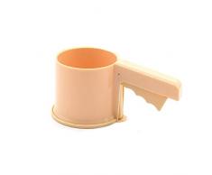 jieGorge Mehlsieb, Neuer Kunststoff-Mehlsieb-Siebfilter Backglasur Puderzuckersieb, Küche ， Dining & Bar Sales (Gelb)