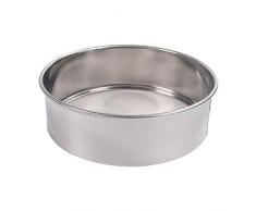 chlius 60 Mesh / 40 Mesh Mehlsieb Edelstahl Mehlsieb Rundes Siebmehl Zuckerpulversieb Feinmaschiges Mehlsieb Robuste Edelstahlkonstruktion, Leicht Und Dennoch Robust, Leicht Zu Reinigen
