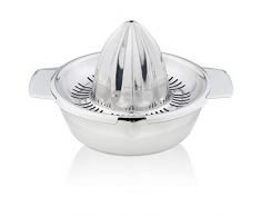 Kochexperte. - Zitruspresse aus hochwertigem Edelstahl (spülmaschinenfest) | 350ml | Zitronenpresse | Orangenpresse | Fruchtpresse | Fruchtsaftpresse | Orangensaftpresse | Saftpresse | Handpresse