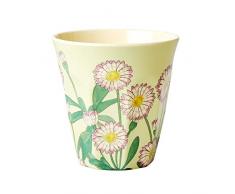 Rice Melaminbecher medium 9x9cm Daisy Print