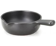 Ems-Stil K?se-Fondue Set schmutzigen Topf 22,5 cm schwarz MS-30025 (Japan Import / Das Paket und das Handbuch werden in Japanisch)