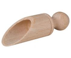 HOFMEISTER® Holz-Dosierlöffel, 9 cm, langlebiges Schäufelchen aus Europa, stabiler Kaffeelöffel, praktisches Kaffeelot zum Abmessen, Messlöffel für kleine Mengen, 1 Stück, Kaffeemaß aus Buche, Dosierhilfe ohne Kunststoff