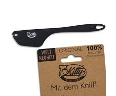 Kitty Professional 2 in 1 Teigschaber mit Kniff! Backzubehör und Küchenmaschinen Zubehör | Silikon | Lebensmittelecht | Küchenhelfer für Deine Rezepte | Backhelfer für sauberes Arbeiten!