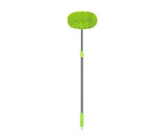 SMX Multifunktionale Mini-Mop Scalable Staub Bodenreinigung Mop Autoküchenreinigung Duster Werkzeuge 180 Grad drehbar Schrubber