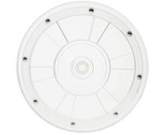 PrimeMatik - Manuelle rotierende drehteller 20,3 cm transparent