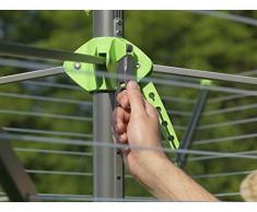 Juwel Wäschespinne Novaplus Evolution Lift (automatisches Öffnen, stufenlose Höhenverstellung, Spannweite: 2,1 m) 30097