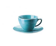 Rosenthal Cappuccinotassen-Set 2-tlg. Porzellan aqua
