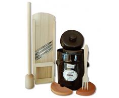 Gärtopf, Sauerkrauttopf 30 Ltr. + Krauthobel, Stampfer, Gabel