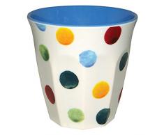 Gepunktet Zweifarbig Melamin Becher