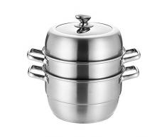 Dampfkorbhalter für Instant-Topfzubehör Gemüse-Dampfeinsatz-Set, Edelstahl-Gemüsetopf Edelstahldeckel mit Deckel