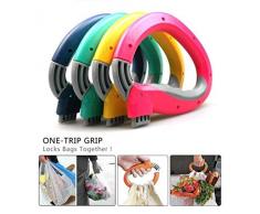 Komfortable 2 Stück/Pack One Trip Grip Einkaufstaschen-Halter Tragetaschen-Halter Tragegriff Arbeit Sparen Werkzeug Home Küche Werkzeug