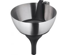 WMF 3in1 Multifunktional-Trichter 18 cm, mit abnehmbaren Reduziertrichter & Sieb, Cromargan Edelstahl mattiert, Kunststoff, spülmaschinengeeignet