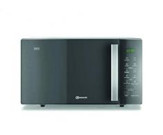 Bauknecht MW 254 SM Grill-Mikrowelle / Kombination Grill und Mikrowelle/ 900 W/ 25 L Garraum/ Quartz Grill 1050 W/ Dampfgarfunktion/ AutoClean/ Joghurt-Funktion/ Schmelzfunktion/Warmhalte-Funktion