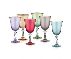 Kelchgläser, 260 ml, 6er Set