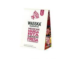 WASSKA Mexican Margarita Fresa, Fertigmischung für Erdbeer-Margarita, für 1 Liter (6-8 Gläser), Pack 125 g