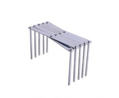 Fornateu Ausziehbare Topfdeckel Halter Multi Dampfer Rack-Flexible Platte Organizer Edelstahl Adjustable Trayhalter