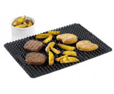 Lurch 85040 FlexiForm Backunterlage Pyramiden 41 x 29 cm, schwarz