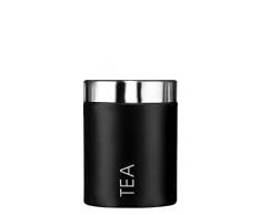 Premier Housewares Emaillierte Zuckerdose lila schwarz