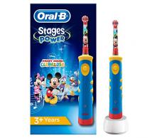 Oral-B Stages Power Mickey Maus Elektrische Zahnbürste, für Kinder ab 3 Jahren