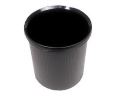 Helit H6105795 - Papierkorb the german line 18L, schwarz