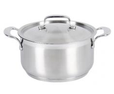 Karl Krüger Fleischtopf Rhodos silber Edelstahl backofenfest/spülmaschinengeeignet Rhodos