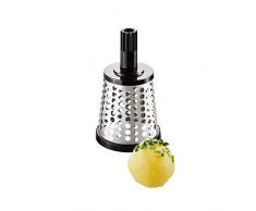 Gefu Transforma Klöße / Knödel Schneidtrommel, Reibe, Trommelreibe, Teigreibe, Edelstahl / Kunststoff, Ø 8 cm, 19011