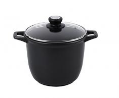 DE BUYER Gemüsetopf mit Deckel, Edelstahl, Silber, 20 cm, 2-Einheiten