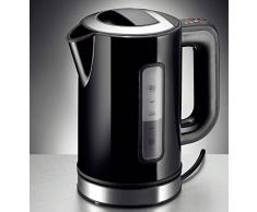 Rosenstein & Söhne Design-Wasserkocher WSK-250.des, 2500W, 1,5L, Temperaturwahl, schwarz