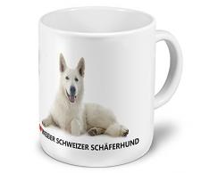 printplanet XXL Jumbotasse Weißer Schweizer Schäferhund - Tasse mit Hundebild Weißer Schweizer Schäferhund - Tier-Tasse, Tier-Krug, Becher, Mug