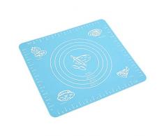 ClookYuan Superior Fashion Silikon Kuchen Teig Fondant Ausrollmatte Backunterlage Backunterlage Backunterlage Backen DIY Werkzeug