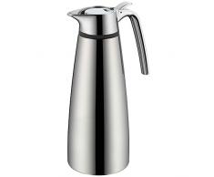 WMF Concept Thermokanne, 1,0 l, Cromargan Edelstahl poliert, Kanne für Tee oder Kaffee, Klappverschluss, hält Getränke 12h warm und 24h kalt