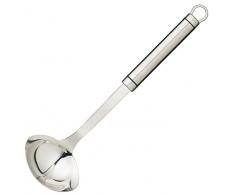 Kitchen Craft Professional Mini-Schöpfkelle aus Edelstahl mit langem Stiel und ovalem Griff