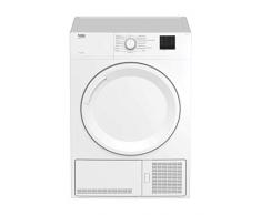 Beko DC 7130 N Kondenstrockner/7kg/B/Elektronische Feuchtemessung/Automatischer Knitterschutz/Reversierende Trommelbewegungen/15 Programme