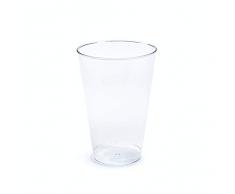 Einwegbecher aus Kunststoff für HochzeitspartysOccasions 14 Ounce (100 Count) farblos