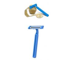 Rasierer Gemüseschäler blau/Men´s Peeler