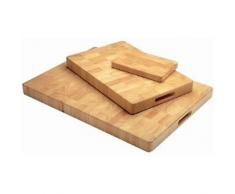 Vogue C460 rechteckig Schneidebrett aus Holz, groß
