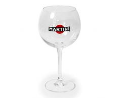Martini 6 Stück Original Gläser - bekannt aus Bachelorette, Longdrink Gläser