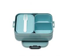 Mepal Nordic Green bento-Lunchbox-take-a-Break-midi, TPE/pp/abs, 0 mm