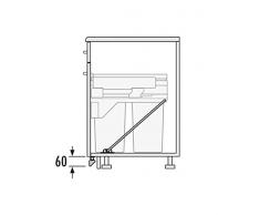 Hailo Abfallsammler Fußhebel 3691-30