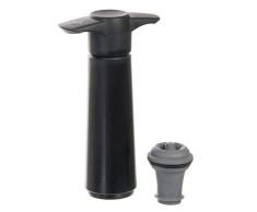wenco Weinpumpe mit Stopfen, Schwarz, 516440