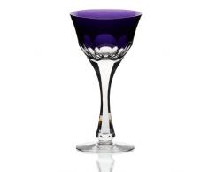 Likörglas Likörkelch Schnapsglas Allegro Violett Kristall 14 cm