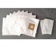 ZZ-Clan 10 Staubsaugerbeutel für Clatronic BS 1287, Staubbeutel Filtertüten BS1287 (+2 Filter - NV618)