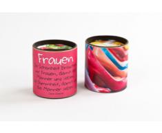 Espressotasse + Unterteller, Serie: für Dich:-) La Vida 930454 mit Spruch: Frauen