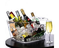 Gletscher GIANT Acryl Quadratisch Party Badewanne – Getränke Badewanne, Wein Eimer, Weinkühler, Bierkühler