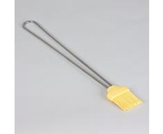 GSD Grillpinsel aus Silikon mit Edelstahlgriff, 38 cm
