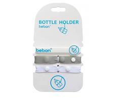 bebon® Baby Flaschen Halter – Spielzeug Bügel, Gurt für Kinderwagen, Autositz, Hochstuhl
