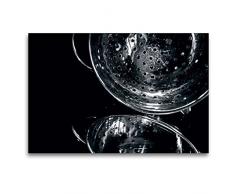 Premium Textil-Leinwand 120 x 80 cm Quer-Format Abtropfsieb | Wandbild, HD-Bild auf Keilrahmen, Fertigbild auf hochwertigem Vlies, Leinwanddruck von Ulrike SSK