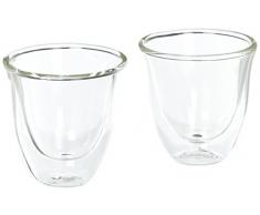DeLonghi 5513214591 Doppelwandige Espressogläser, 2 Stück