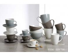 Flirt By R&B Frühstücks-Serie Suomi Größe Cappuccino-Set 2 tlg. Suomi grau blau